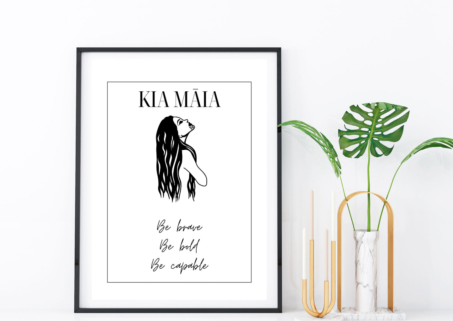 KIA MĀIA Digital print