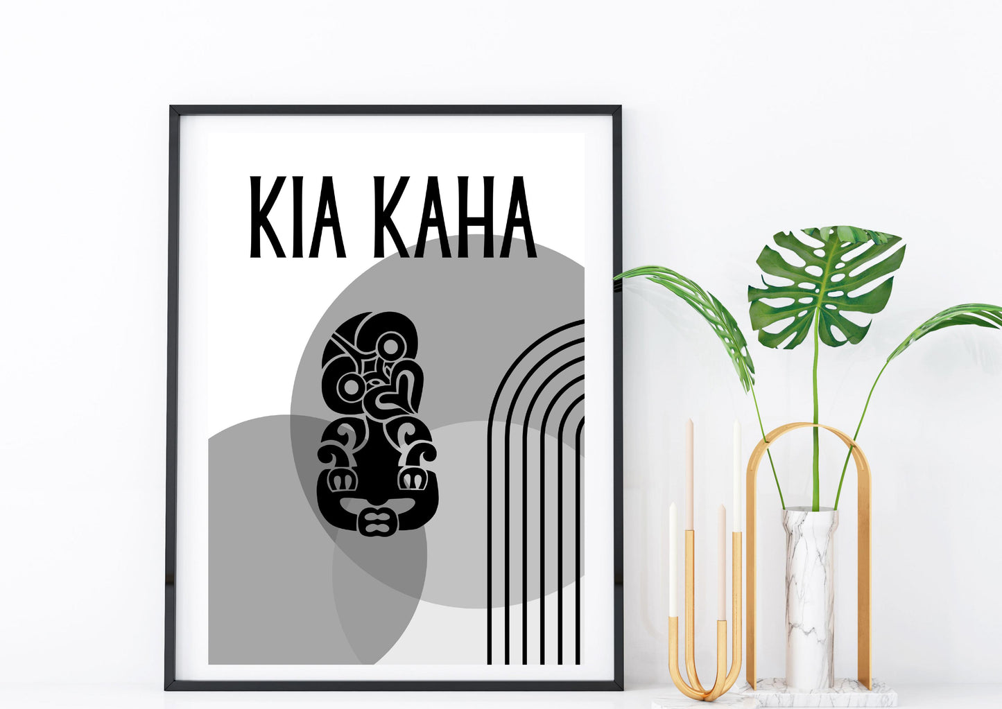 Kia Kaha Digital Print Download