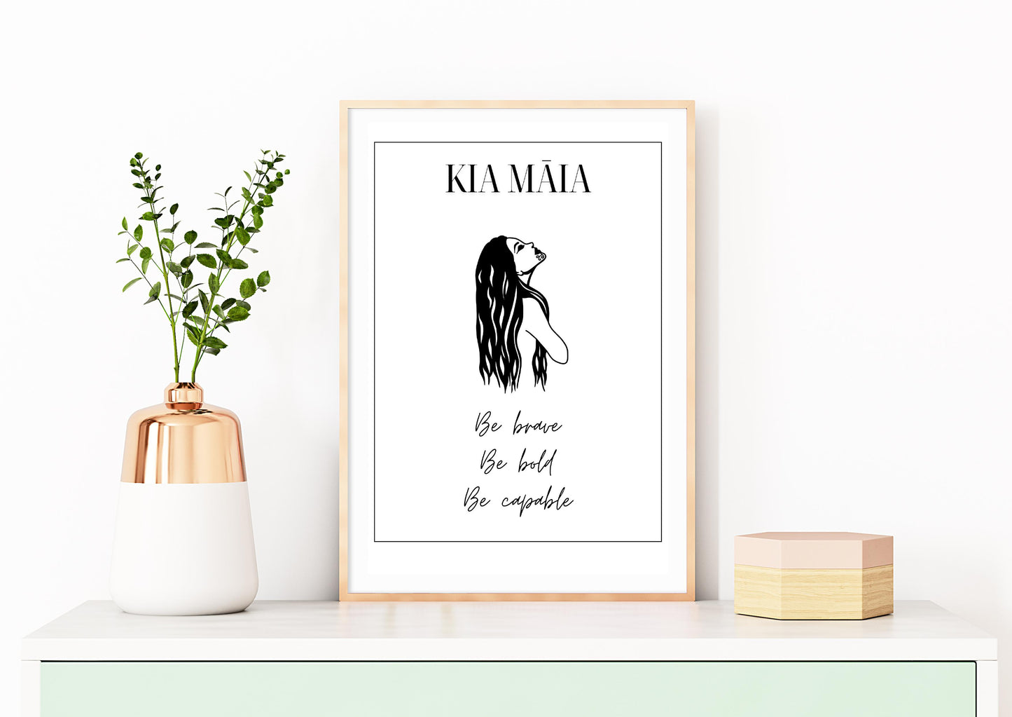 KIA MĀIA Digital print